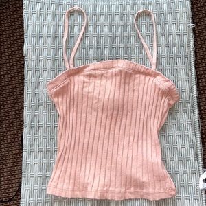 Blush Cropped Tank